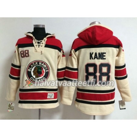 Miesten NHL Chicago Blackhawks Patrick Kane 88 Valkoinen Sawyer Hooded Sweatshirt Miesten NHL Chicago Blackhawks Patrick Kane 88 Valkoinen Sawyer Hooded Sweatshirt